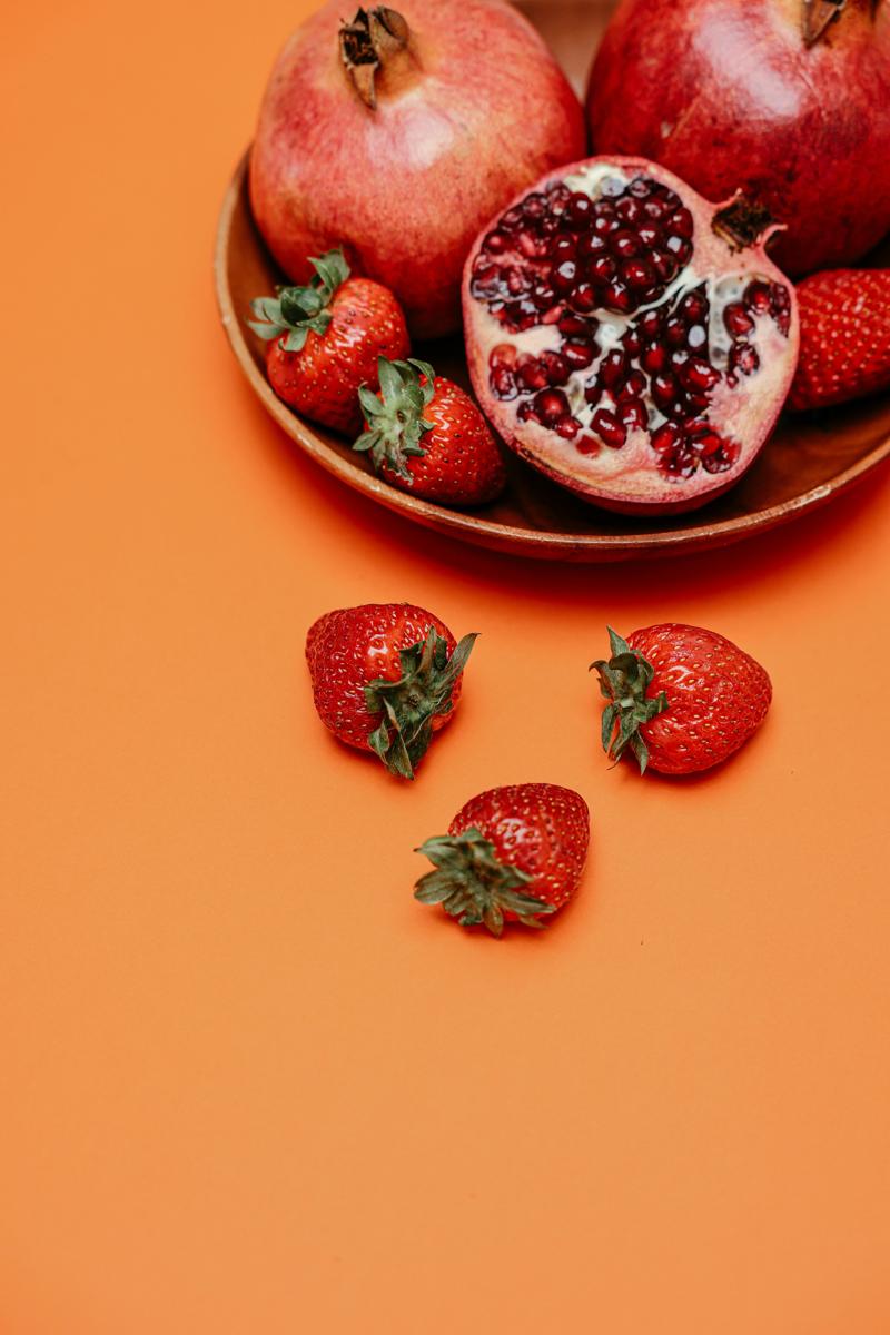 pomegranate seeds