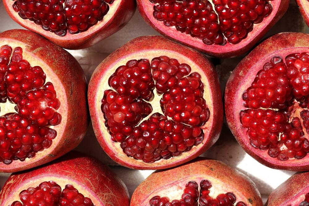 ripe pomegranate