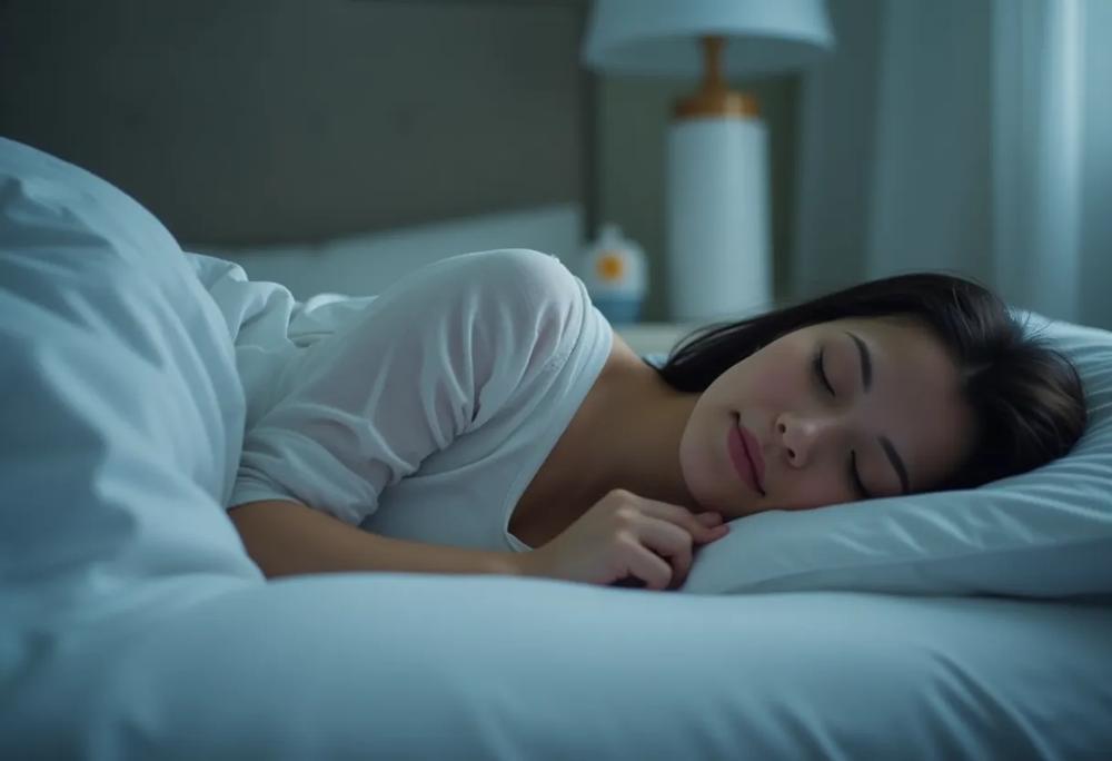 sleeping peacefully